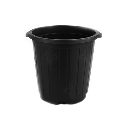 گلدان مشکی سطل 4