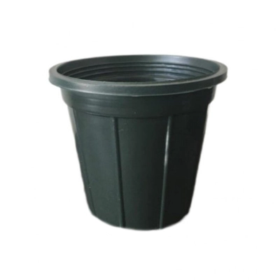 گلدان مشکی سطل 7