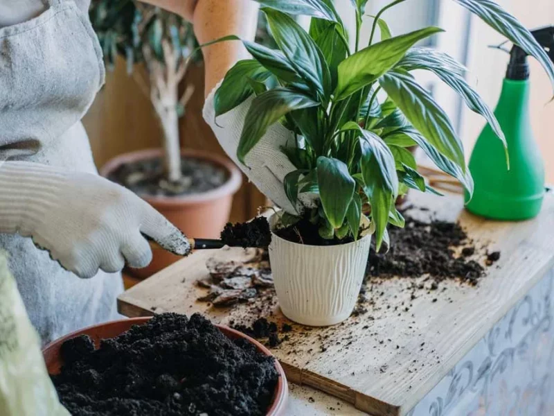 راهنمای تعویض گلدان در فصل پاییز