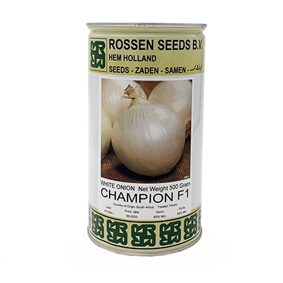 بذر پیاز سفید هیبرید روز کوتاه چمپیون روزن سیدز