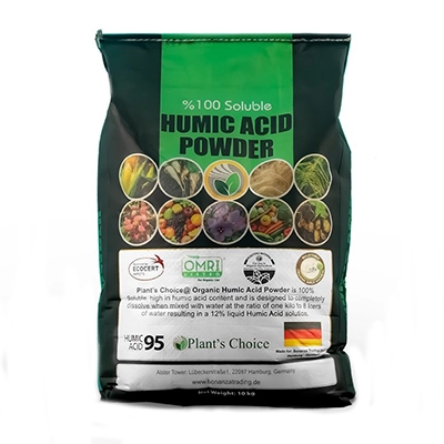 کود هیومیک اسید پودری کیسه 10 کیلویی پلنت چویس