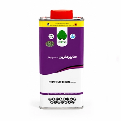 حشره کش سایپرمترین 40 درصد 0.5 لیتری پرتونار