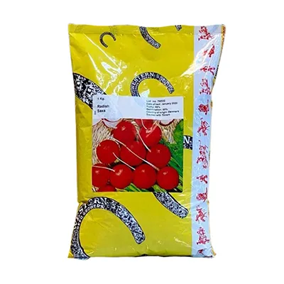 بذر تربچه استاندارد ساکسا وسترن پاکت 1 کیلویی