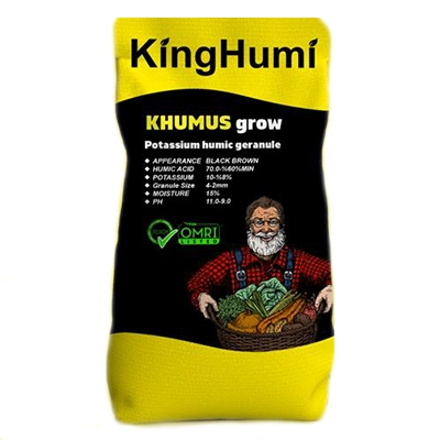 کود هیومیک اسید گرانوله کاهیومیک کینگ هیومی چین