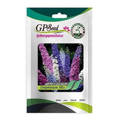 بذر گل دلفینیوم (زبان در قفا)