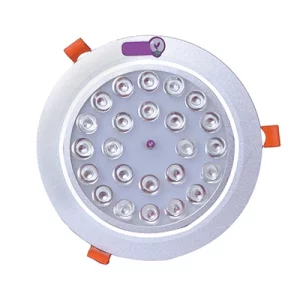 پروژکتور رشد گیاه سقفی توکار 24 وات IP