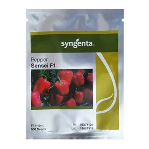 بذر فلفل دلمه قرمز هیبرید سنسی سینجنتا