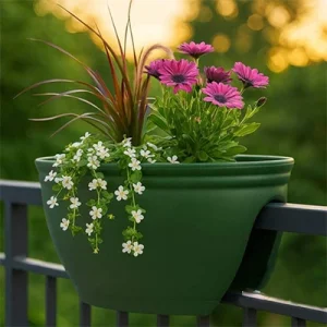 گلدان نرده ای دو طرفه کوچک مهرنی