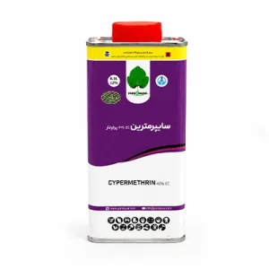 حشره کش سایپرمترین 40 درصد 0.5 لیتری پرتونار