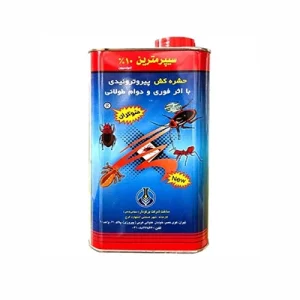 حشره کش سایپرمترین 10 درصد 0.5 لیتری پرتونار