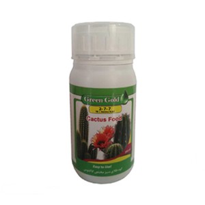 کود مایع گرین گلد 7-7-2 مخصوص کاکتوس