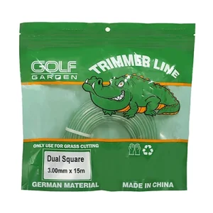 نخ علف تراش چهار گوش 3 میل 15 متری گلف گاردن