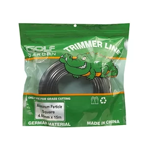 نخ علف تراش چهار گوش 4 میل 15 متری گلف گاردن