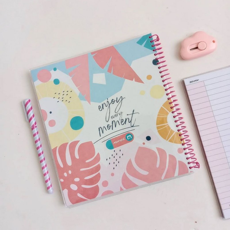 دفتر ۶۰ برگ سیمی مجلد مربعی شکل