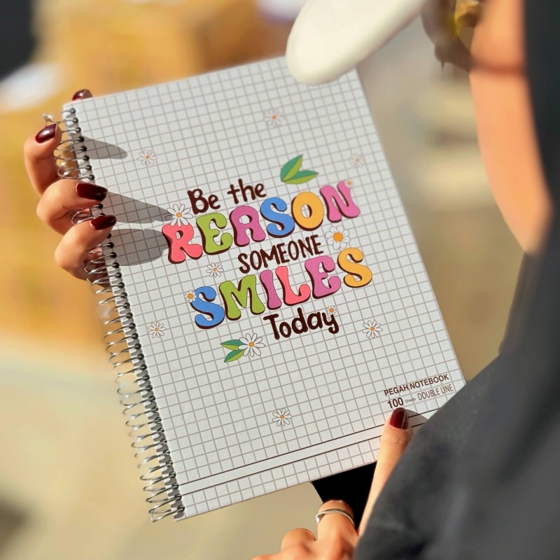 دفتر دوخط زبان ۱۰۰برگ