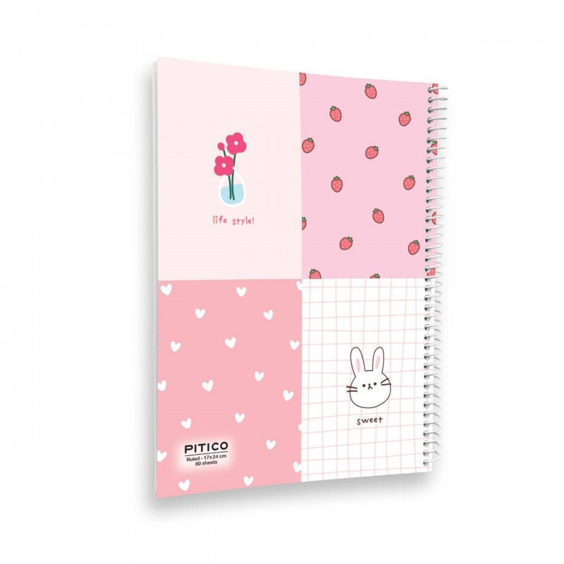 دفتر ۸۰ برگ سیمی مجلد