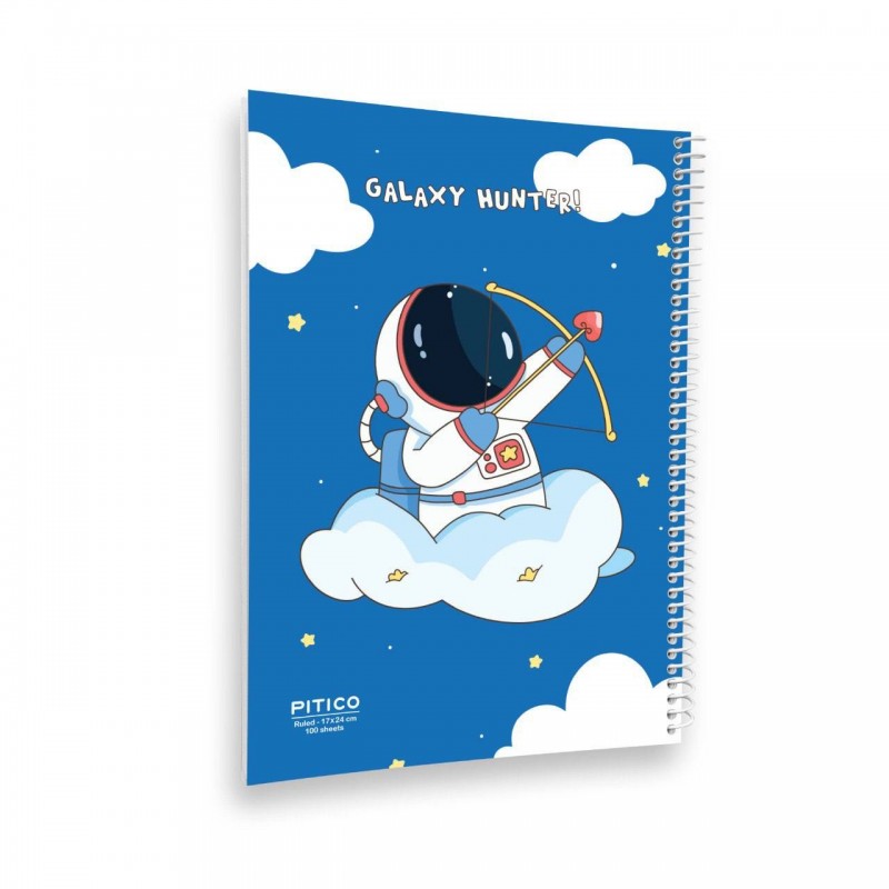 دفتر ۱۰۰ برگ سیمی جلد گلاسه