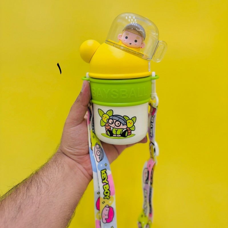 قمقمه استیل لیوان‌دار