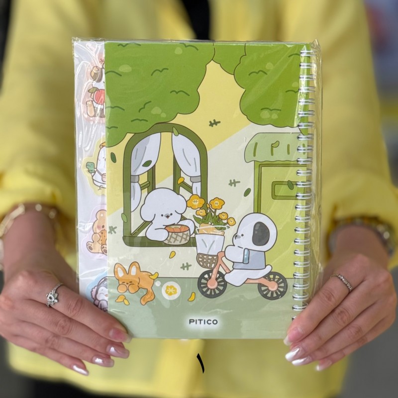 دفتر حاشیه‌دار دیوایدردار ۷۵برگ