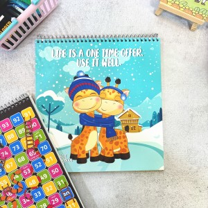 دفتر نقاشی مار و پله ۶۰برگ