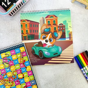 دفتر نقاشی مار و پله ۶۰برگ