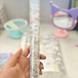 استیکر رولی کرومی و سینامورول