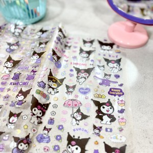 استیکر رولی کرومی و سینامورول