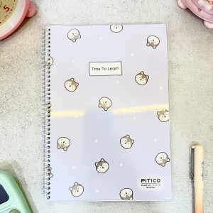 پیتیکو دفتر 60 برگ مجلد 2خط