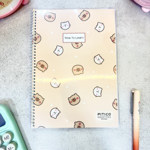 پیتیکو دفتر 60 برگ مجلد 2خط