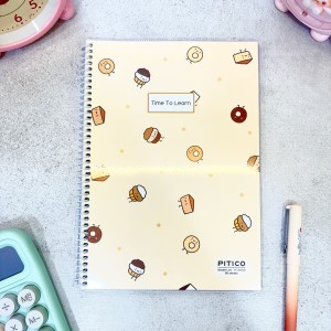 پیتیکو دفتر 60 برگ مجلد 2خط