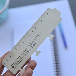 دات نوت ژورنال خطی سیمی همراه با استیکر