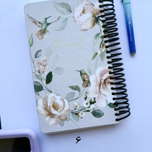 دات نوت ژورنال خطی سیمی همراه با استیکر