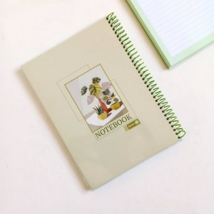 دفتر ۱۰۰ برگ سیمی طلقی life notebook