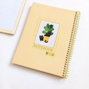 دفتر ۱۰۰ برگ سیمی طلقی life notebook