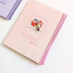 دفتر ۱۰۰ برگ سیمی طلقی life notebook