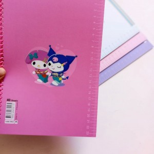 دفتر نقاشی ۴۰ برگ کرومی جلد مقوایی