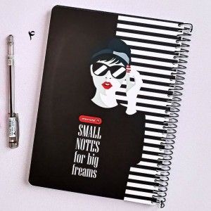 دفتر ۱۰۰ برگ سیمی جلدسخت فشن