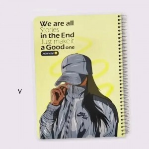 دفتر ۱۰۰برگ سیمی جلد سخت تینیجر