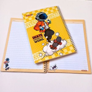 دفتر ۶۰برگ سیمی مجلد فضانورد