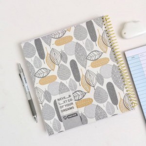 دفتر ۶۰ برگ سیمی مجلد مربعی شکل