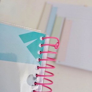 دفتر ۶۰ برگ سیمی مجلد مربعی شکل