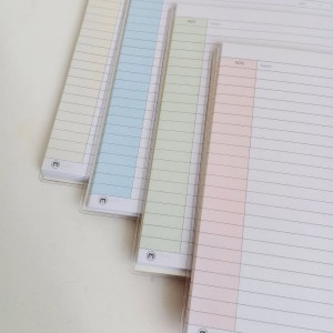 دفتر ۶۰ برگ سیمی مجلد مربعی شکل