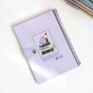 دفتر ۸۰برگ سیمی مجلد دکمه دار