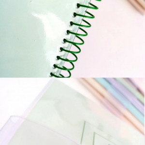 دفتر ۸۰برگ سیمی مجلد دکمه دار