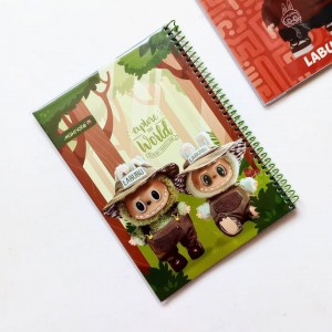 دفتر ۶۰ برگ سیمی مجلد لبوبو