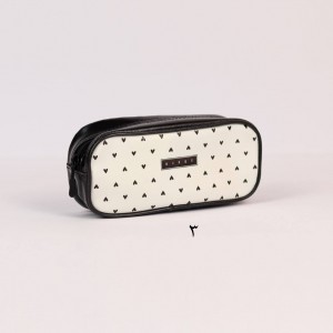 جامدادی دو زیپ طرح جئومتریک