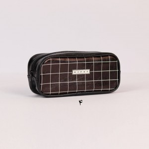 جامدادی دو زیپ طرح جئومتریک