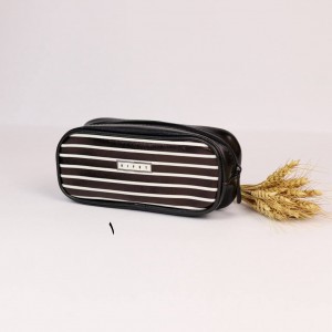 جامدادی دو زیپ طرح جئومتریک