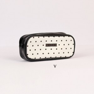 جامدادی دو زیپ طرح جئومتریک