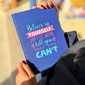 دفتر دوخط زبان ۱۰۰برگ